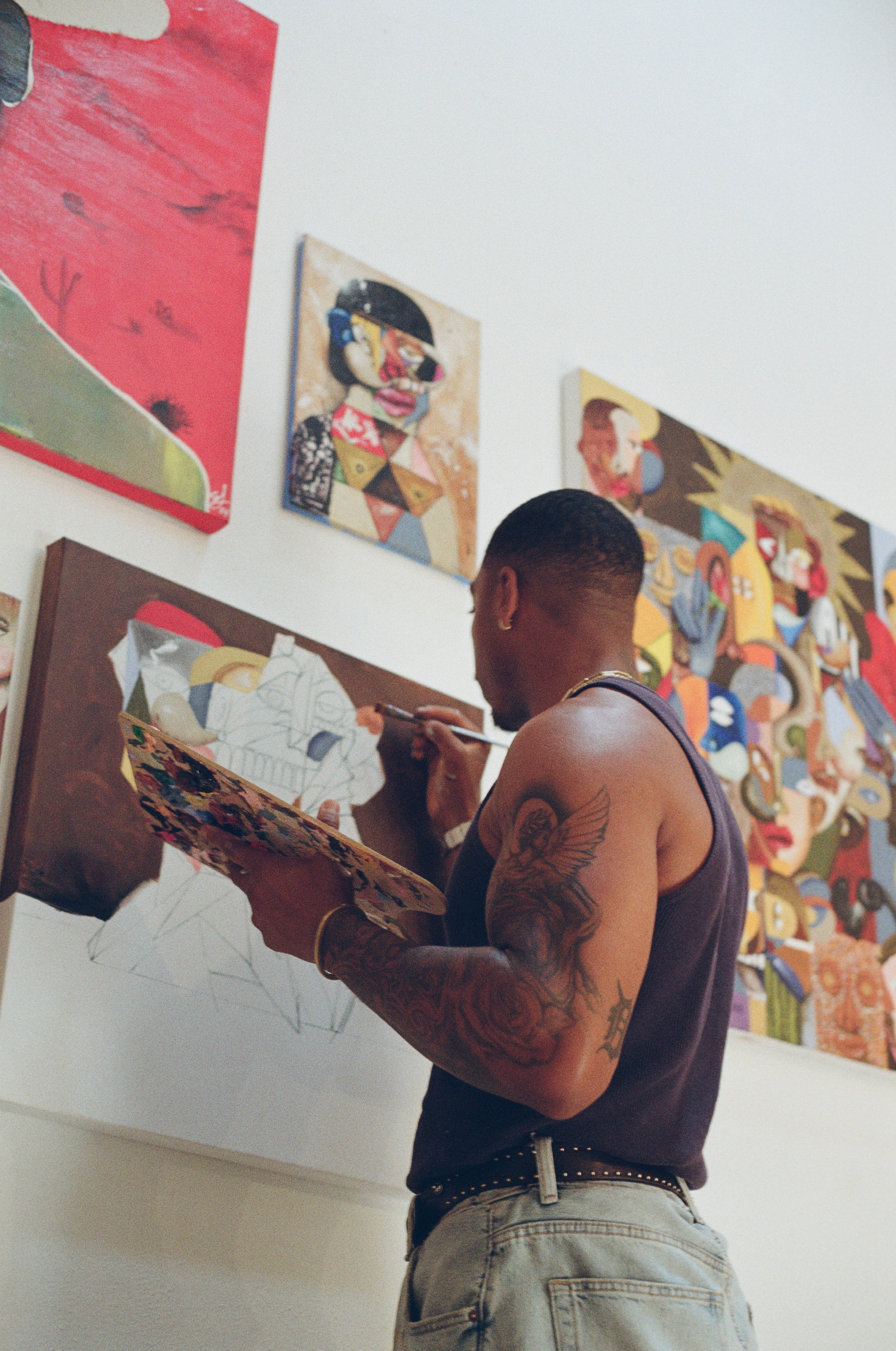 Erin painting